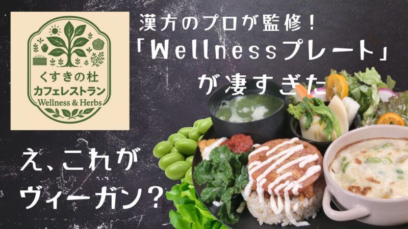 漢方薬剤師・管理栄養士・料理研究家監修した季節の養生メニューが楽しめる-くすきの杜カフェレストラン-Wellness&Herbs